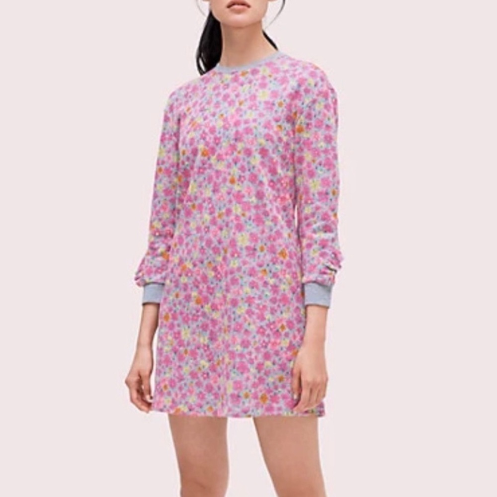 Kate Spade - Floral Sweater Dress